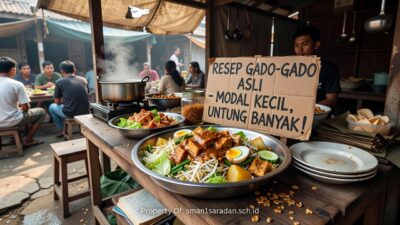 Kenapa Bisnis Resep Gado-Gado Mudah Cuan untuk Pemula?