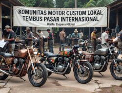 Komunitas Motor Custom Lokal Tembus Pasar Internasional